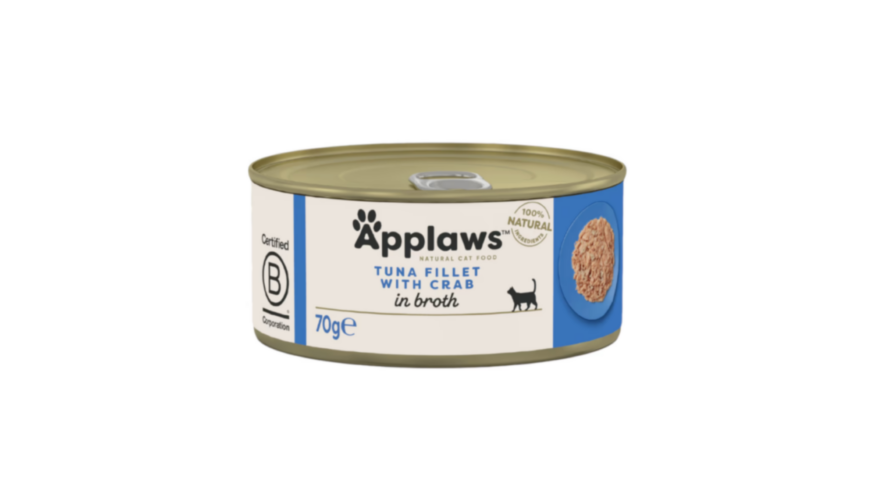 Applaws Cat Tin with Tuna & Crab 70g