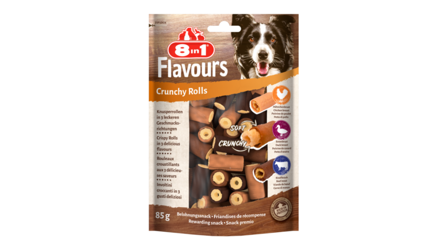 8IN1 Flavours Crunchy Rolls, 85g