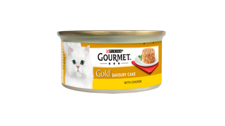Purina Gourmet Gold Savoury Cake Chicken Can 85g