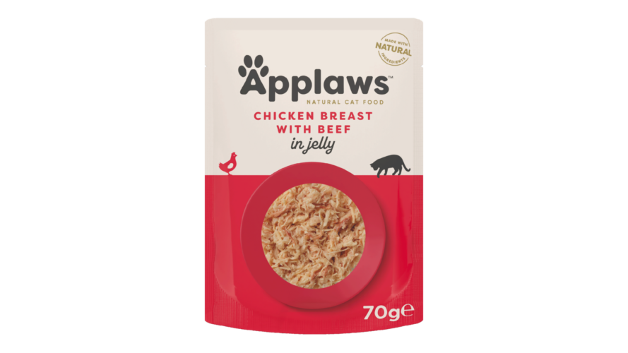 Applaws Cat Pouch Chicken with Beef in Jelly 70g