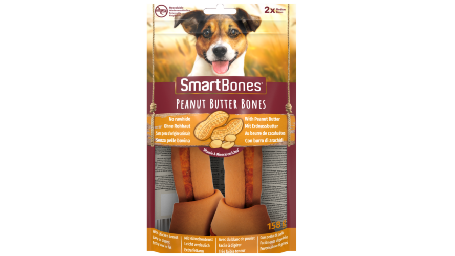 Smart Bones Medium Peanut Butter Bones 158g