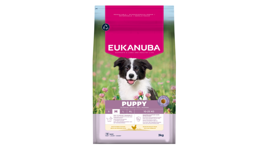 Eukanuba Dog Puppy Medium Breed Chicken 3kg