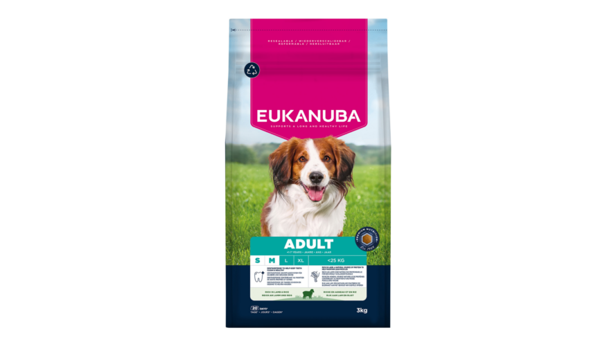 Eukanuba Dog Adult Lamb & Rice Small & Medium Breed 3kg
