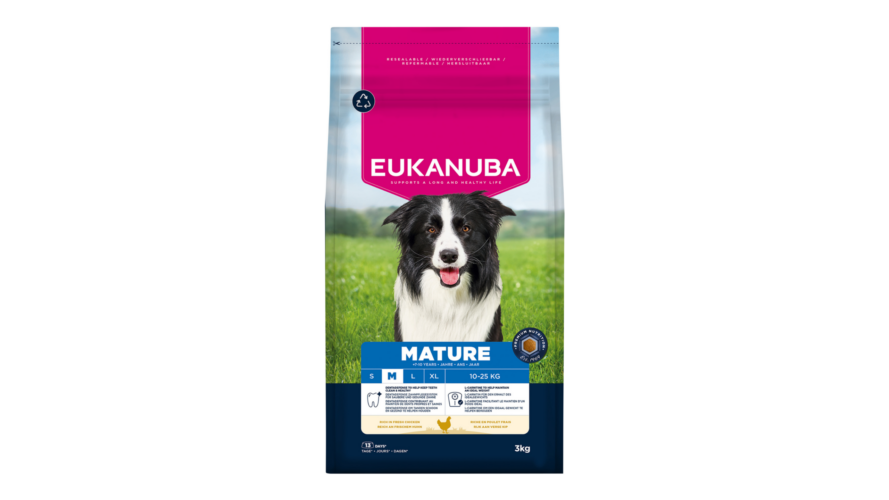Eukanuba Dog Mature Medium Breed Chicken 3kg