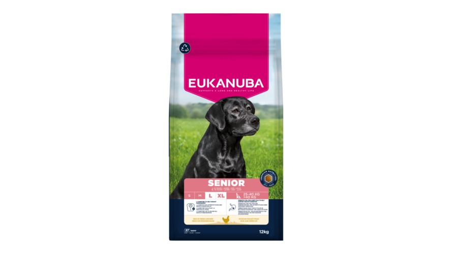 Eukanuba Dog Senior Large Breed Chicken 12kg