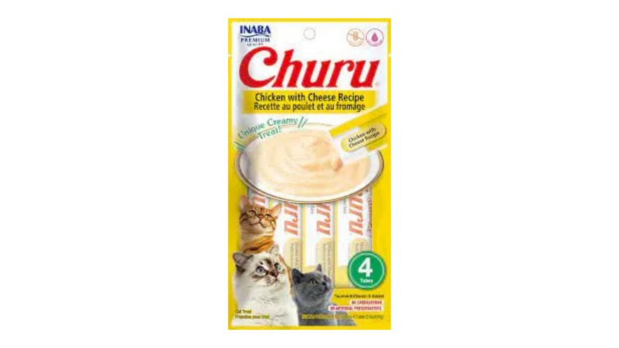 Churu Chicken & Cheese x4 Pouches 4x14g