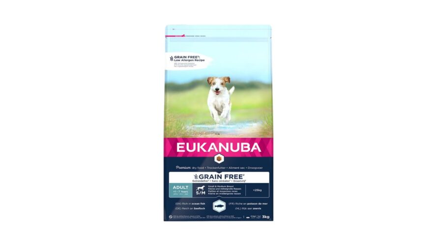Eukanuba Dog Adult Small & Medium Breed Grain Free Ocean Fish
