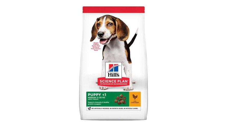 Hills Science Plan Dog Puppy Medium Chicken