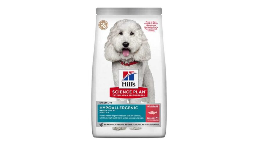 Hills Science Plan Dog Adult Medium Hypoallergenic Salmon