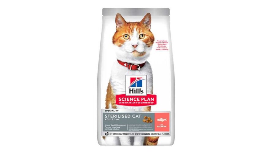 Hills Science Plan Cat Adult Sterile Salmon