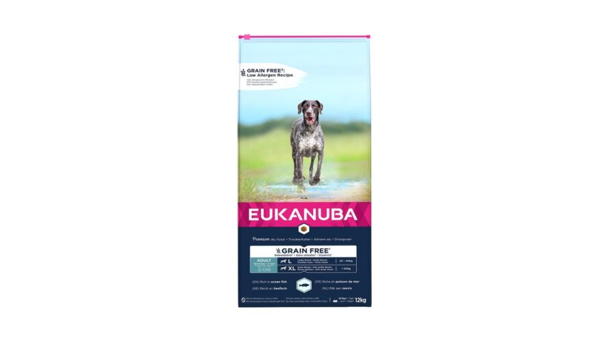 Eukanuba Dog Adult Large Breed Grain Free Ocean Fish 12kg