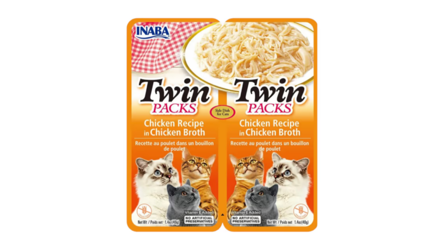 Churu Twin Pack Chicken in Chicken Broth, 2x40g