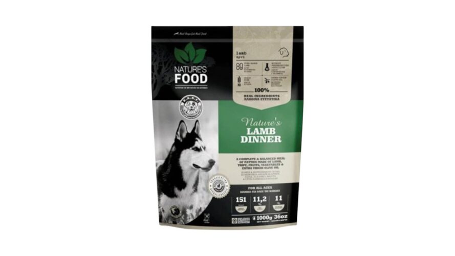 Nature's Food Lamb Dinner Patties 1kg