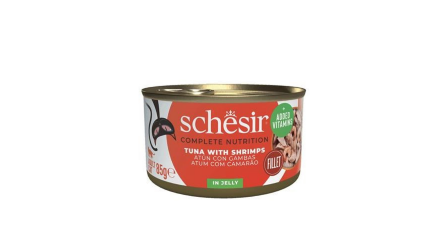 Schesir Cat Tuna/Shrimps in Jelly Tin 85g