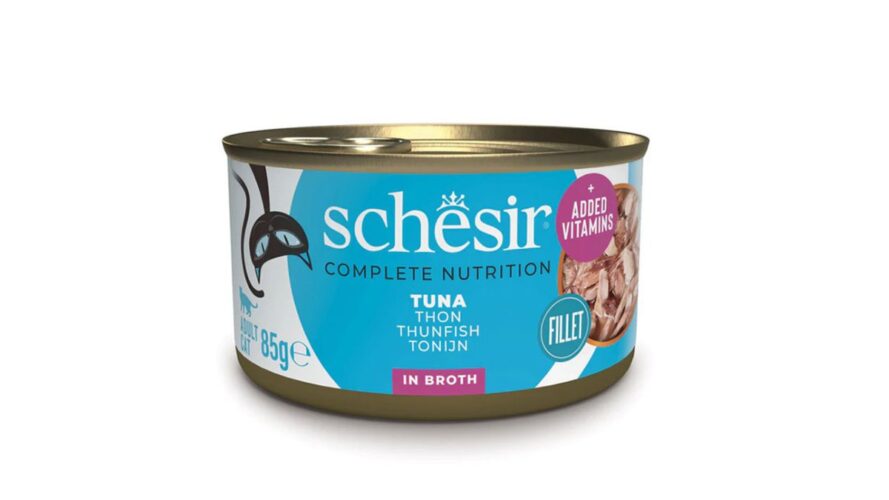 Schesir Tuna/Beef broth in Tin 85g