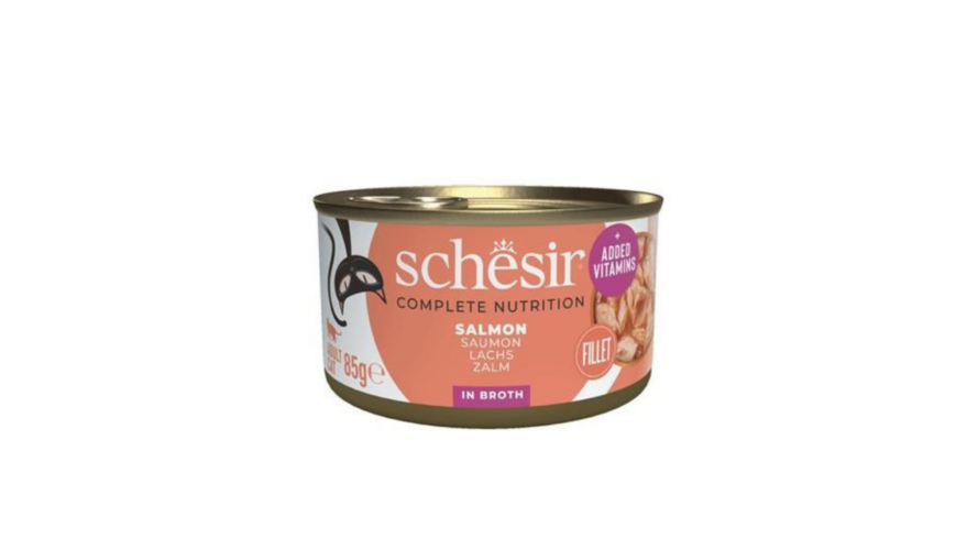 Schesir Salmon in broth Tin 85g