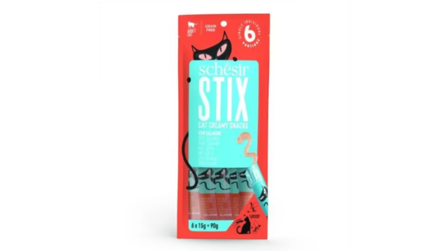 Schesir Cat Stix Salmon 6x15g