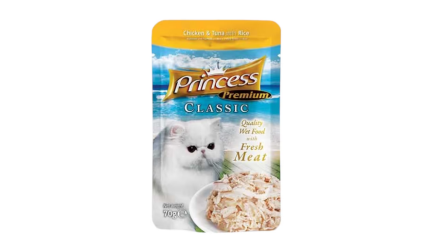 Prince Pouch Tuna/Chicken Yellow 70g