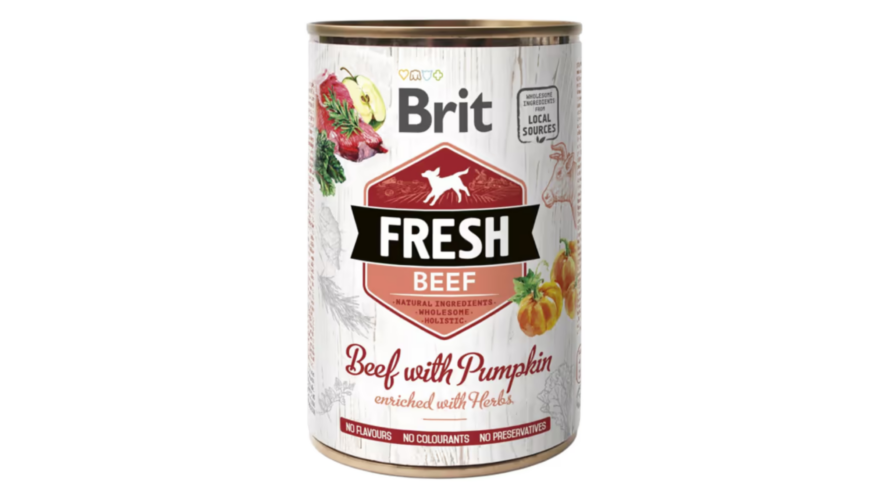 Brit Fresh Beef With Pumpkin 400g