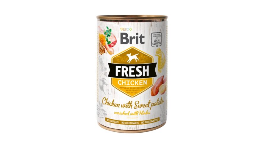 Brit Fresh Chicken with Sweet Potato 400g
