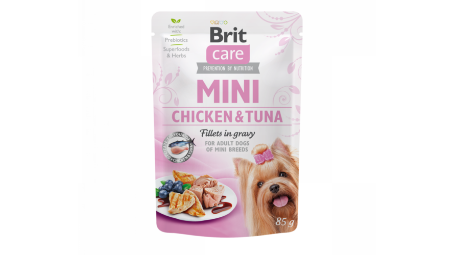 Brit Care Mini Chicken & Tuna Pouch 85g
