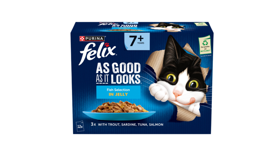 Felix As Good As It Looks Pouches - Ocean Feast Selection  in Jelly 12 x 85g