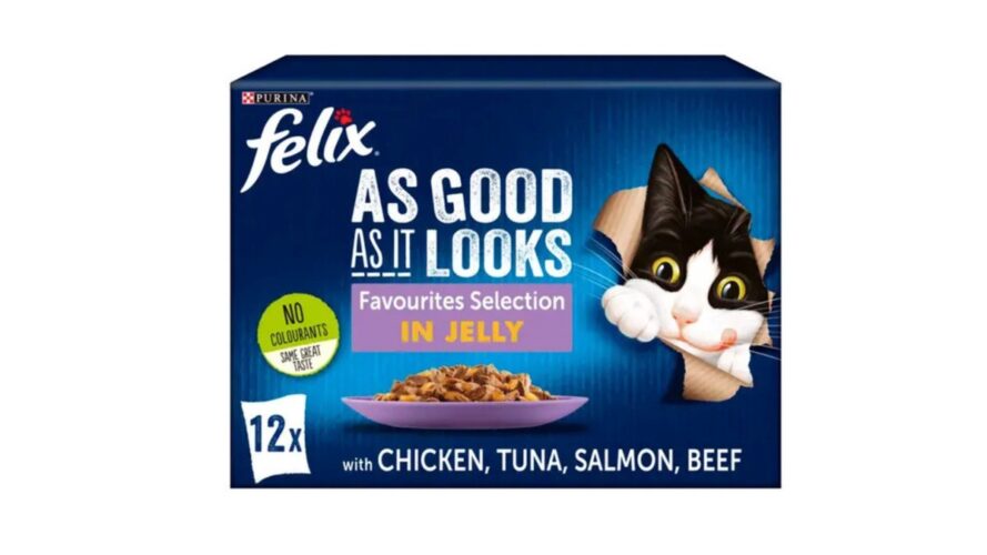 Felix As Good As It Looks Pouches - Favourites Selection in Jelly 12 x 85g