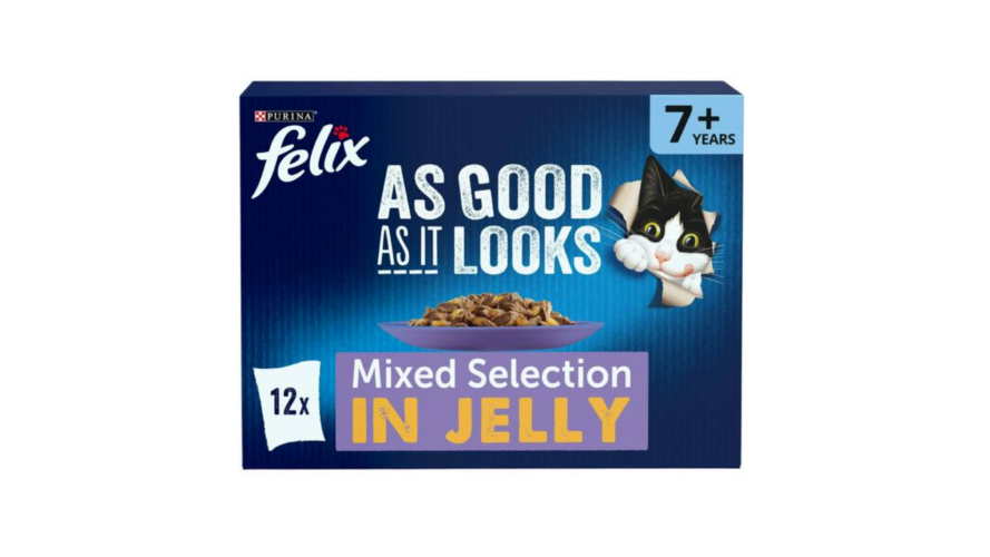 Felix Kitten Mixed Selection in Jelly 12 x 85g