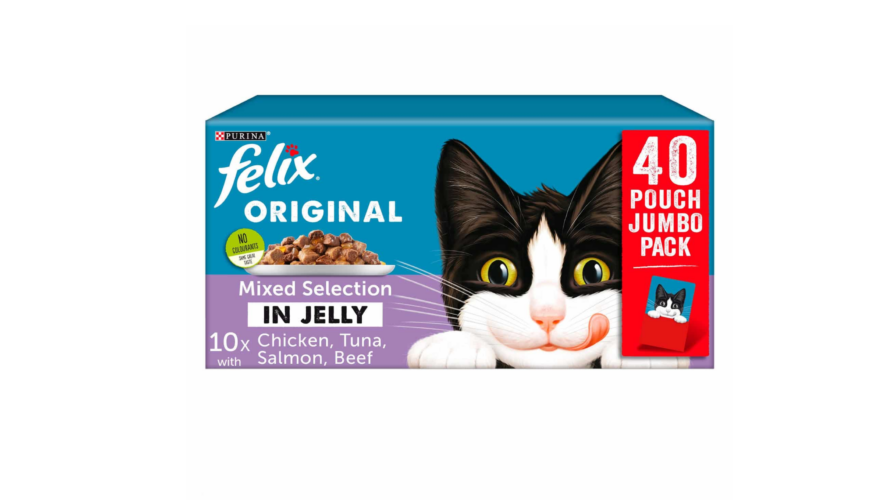 Felix As Good As It Looks Pouches - Jumbo Favourite Mixed Selection in Jelly 40 x 85g