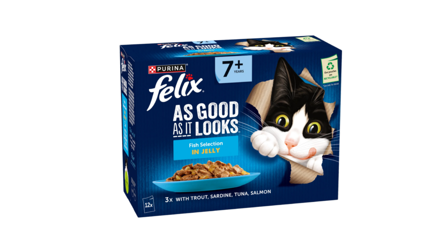 Felix Le Ghiottonerie with Salmon and Tuna in Jelly 4 x 85g