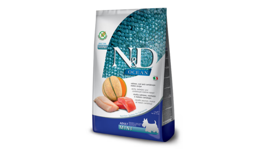 N&D Ocean Adult Mini Salmon/Cod & Cantaloupe 2.5kg