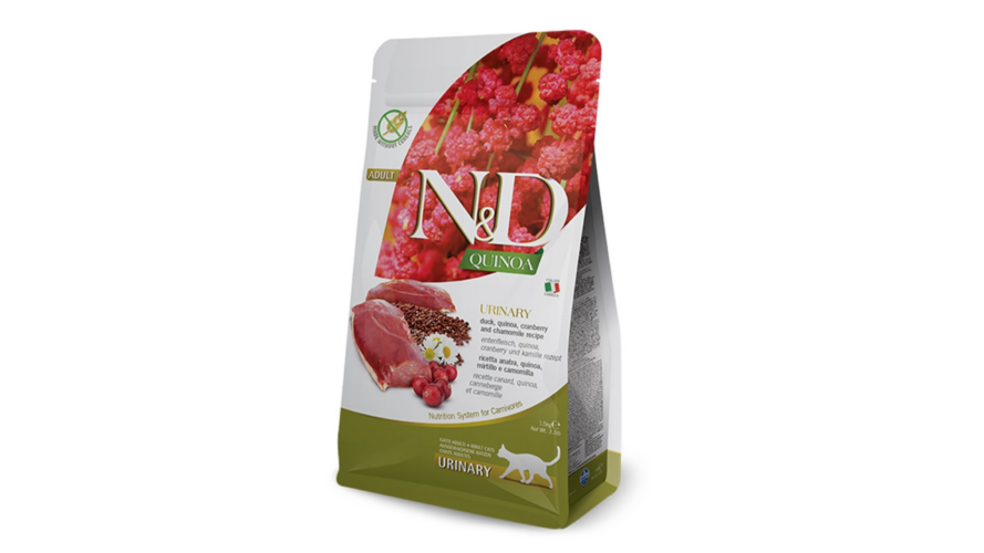 N&D Cat Dry Urinary, Duck, 1,5kg