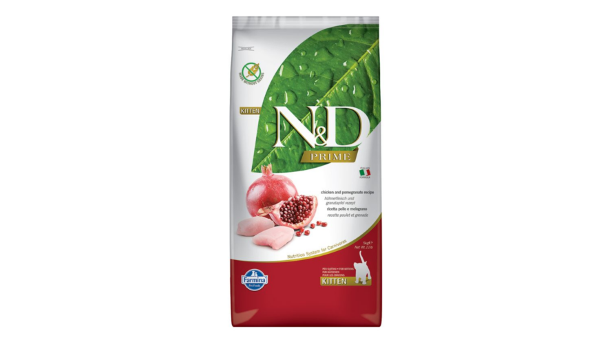 N&D Cat Dry Kitten Prime Chicken & Pomegranate, 1,5kg
