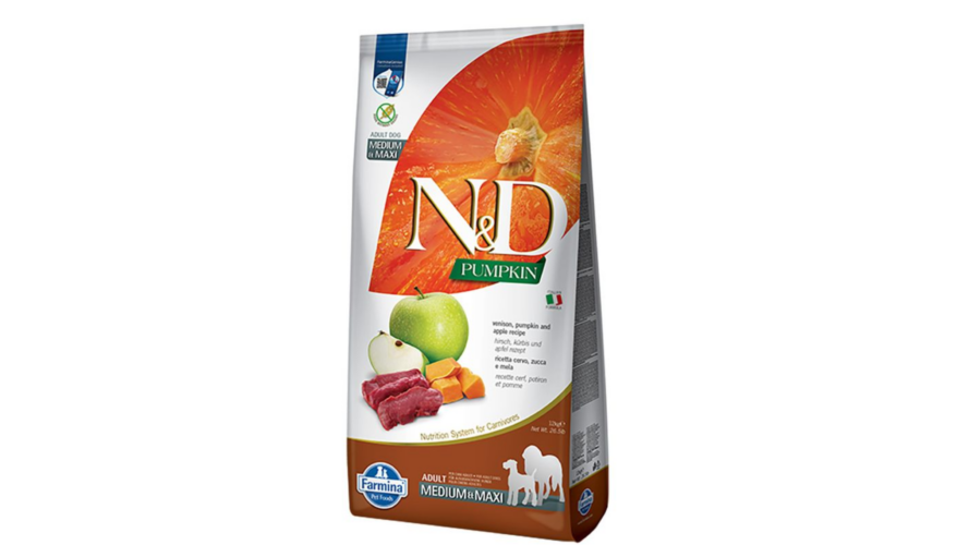 N&D Cat Dry Pumpkin Gain Free Venison & Apple, 1,5kg