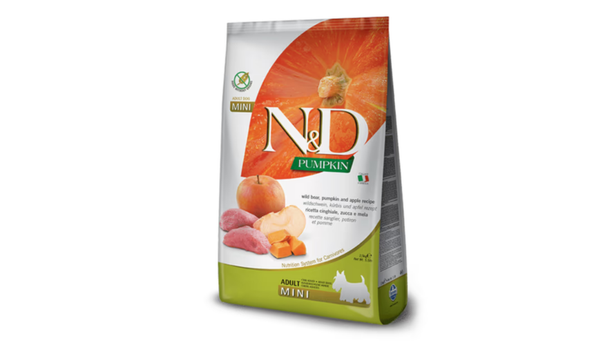 Farmina N&D Pumpkin Adult Mini Boar & Apple, 2,5kg