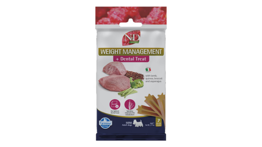N&D Quinoa Treat Fresh Breath Mini 60g