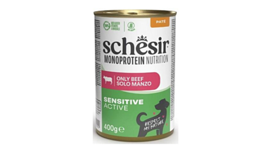 Schesir Dog Monoprotein Active Pate 400g