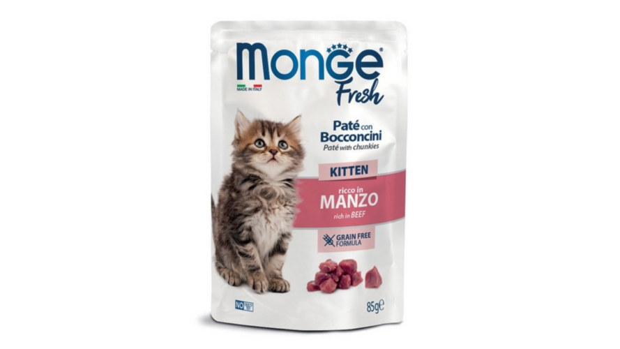 Monge Kitten Fresh Beef 85g