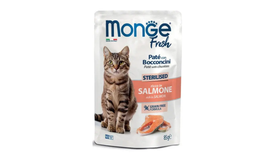 Monge Cat Fresh Sterilised Salmon 85g