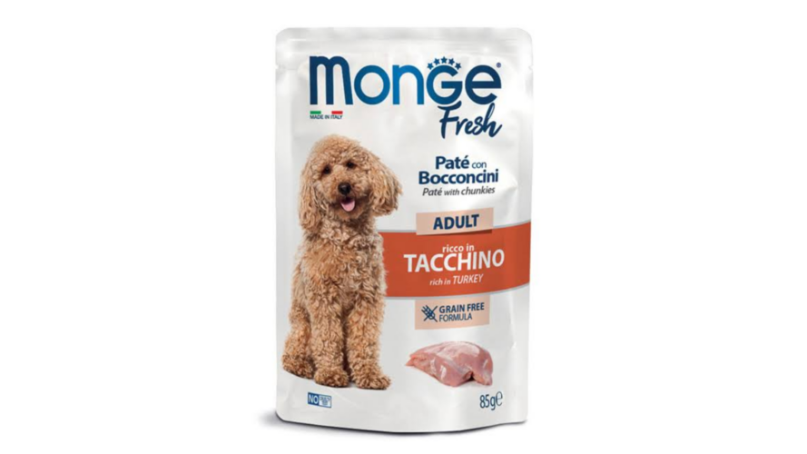 Monge Dog Fresh Turkey 85g
