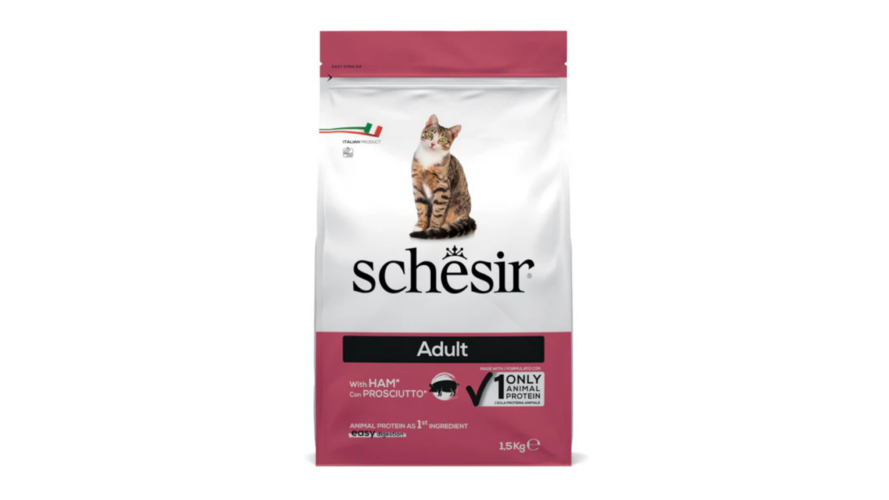 Schesir Cat Adult Dry Monoprotein Ham 1.5kg