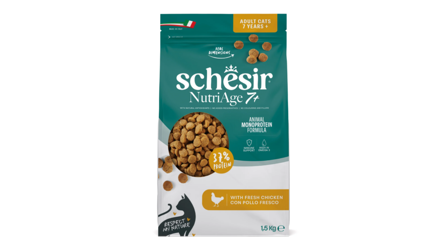Schesir Cat Nutriage 7+ Monoprotein Chicken 1.5kg