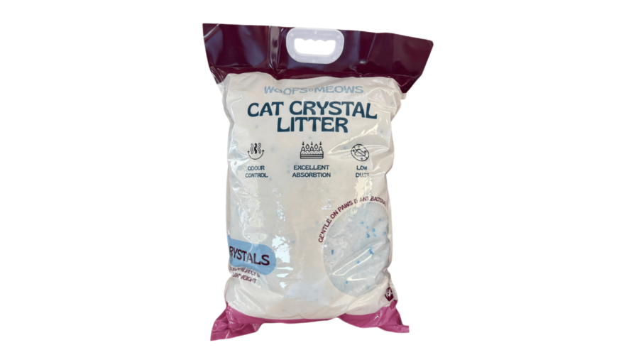 WOOFS&MEOWS SILICA CAT LITTER X 16LTS